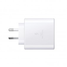 Tinklo įkroviklis 220V Samsung EP-TA845XWE USB C 45W baltas (white) (original-IC)